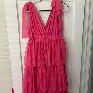 NWT Tessa Tiered Tulle Tank Dress